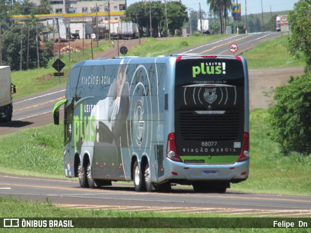 Viação Garcia 88077 na cidade de Matelândia, Paraná, Brasil, por Felipe  Dn. Número da foto: #10288648.