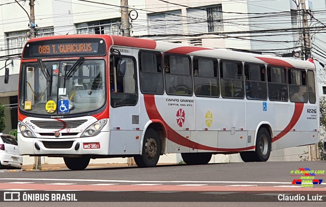 Viação Cidade Morena 1226 na cidade de Campo Grande, Mato Grosso do Sul, Brasil, por Claudio Luiz. Número da foto: #10287945.