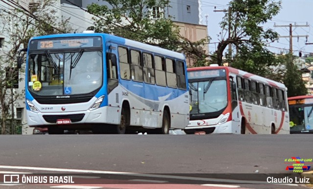 Jaguar Transportes Urbanos 3212 na cidade de Campo Grande, Mato Grosso do Sul, Brasil, por Claudio Luiz. ID da foto: 10287869.