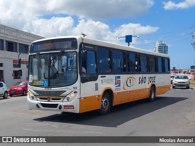 Expresso São José 125 na cidade de Tramandaí, Rio Grande do Sul, Brasil, por Nicolas Amaral. Número da foto: #10286502.
