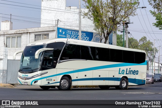 La Línea 34026 na cidade de Gustavo A. Madero, Ciudad de México, México, por Omar Ramírez Thor2102. Número da foto: #10288548.