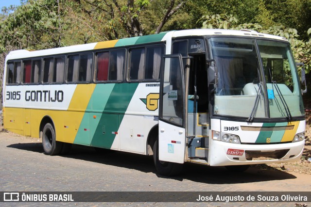 Empresa Gontijo de Transportes 3185 na cidade de Belo Horizonte, Minas Gerais, Brasil, por José Augusto de Souza Oliveira. ID da foto: 10288037.