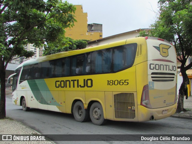 Empresa Gontijo de Transportes 18065 na cidade de Belo Horizonte, Minas Gerais, Brasil, por Douglas Célio Brandao. ID da foto: 10286127.