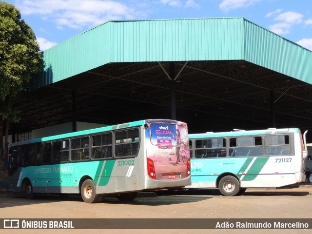 Expresso Planalto - Unaí 521002 na cidade de Unaí, Minas Gerais, Brasil, por Adão Raimundo Marcelino. Número da foto: #10288463.