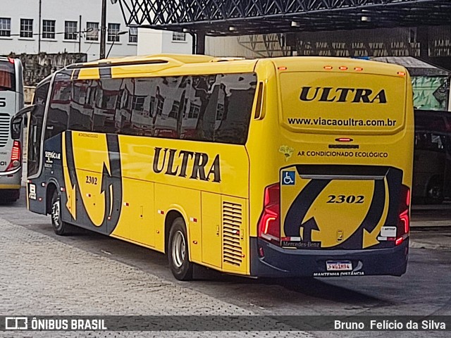 Viação Ultra 2302 na cidade de Santos, São Paulo, Brasil, por Bruno  Felício da Silva. ID da foto: 10287755.