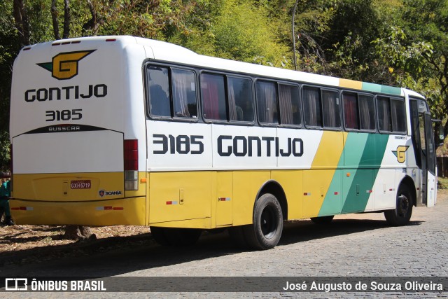 Empresa Gontijo de Transportes 3185 na cidade de Belo Horizonte, Minas Gerais, Brasil, por José Augusto de Souza Oliveira. ID da foto: 10288025.