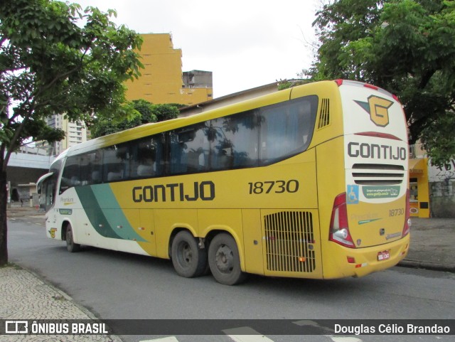 Empresa Gontijo de Transportes 18730 na cidade de Belo Horizonte, Minas Gerais, Brasil, por Douglas Célio Brandao. ID da foto: 10286267.