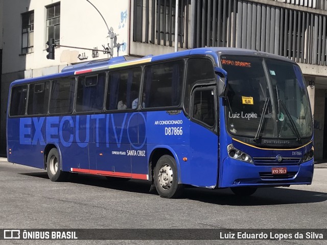 Expresso Pégaso D87866 na cidade de Rio de Janeiro, Rio de Janeiro, Brasil, por Luiz Eduardo Lopes da Silva. ID da foto: 10287562.