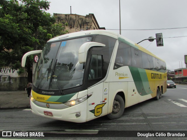 Empresa Gontijo de Transportes 18065 na cidade de Belo Horizonte, Minas Gerais, Brasil, por Douglas Célio Brandao. ID da foto: 10286126.