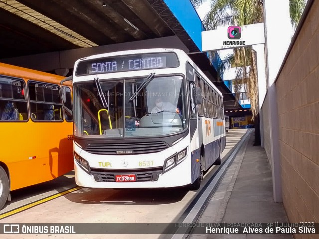 TUPi Transportes Urbanos Piracicaba 8531 na cidade de Piracicaba, São Paulo, Brasil, por Henrique Alves de Paula Silva. ID da foto: 10286703.