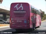Transbrasiliana Transportes e Turismo 2740 na cidade de Brasília, Distrito Federal, Brasil, por Ygor Busólogo. Número da foto: #:id.