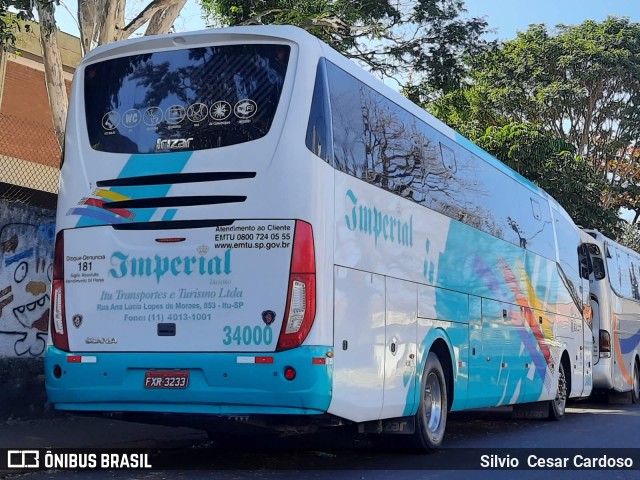 Imperial Turismo 34000 na cidade de Presidente Prudente, São Paulo, Brasil, por Silvio  Cesar Cardoso. Número da foto: #10290946.
