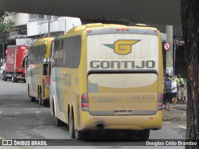 Empresa Gontijo de Transportes 14370 na cidade de Belo Horizonte, Minas Gerais, Brasil, por Douglas Célio Brandao. ID da foto: 10291650.