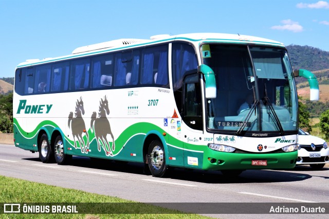 Trans Poney 3707 na cidade de Roseira, São Paulo, Brasil, por Adriano Duarte. Número da foto: #10291804.