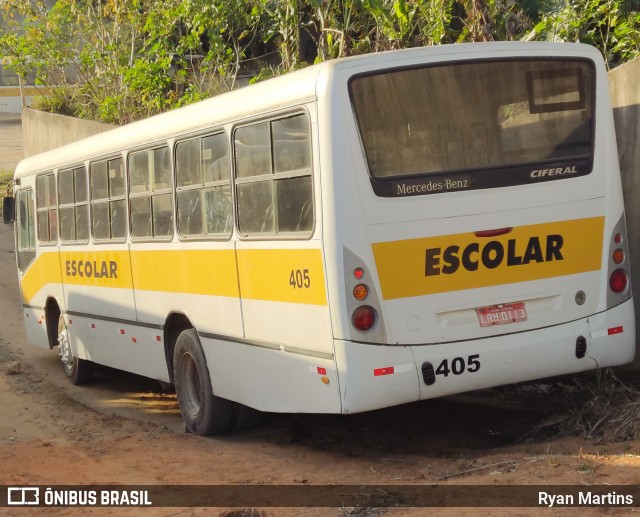 Ouro Negro Transportes e Turismo 405 na cidade de Rio das Ostras, Rio de Janeiro, Brasil, por Ryan Martins. ID da foto: 10291215.