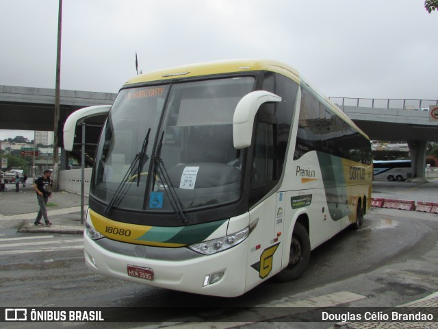 Empresa Gontijo de Transportes 18080 na cidade de Belo Horizonte, Minas Gerais, Brasil, por Douglas Célio Brandao. Número da foto: #10292002.