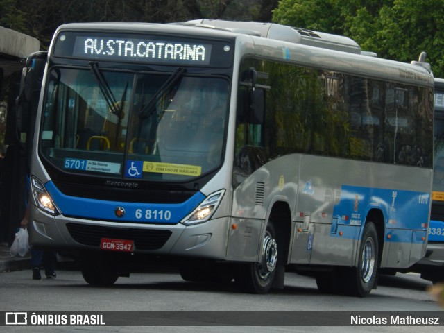 Cooper Líder > A2 Transportes 6 8110 na cidade de São Paulo, São Paulo, Brasil, por Nicolas Matheusz. Número da foto: #10288820.