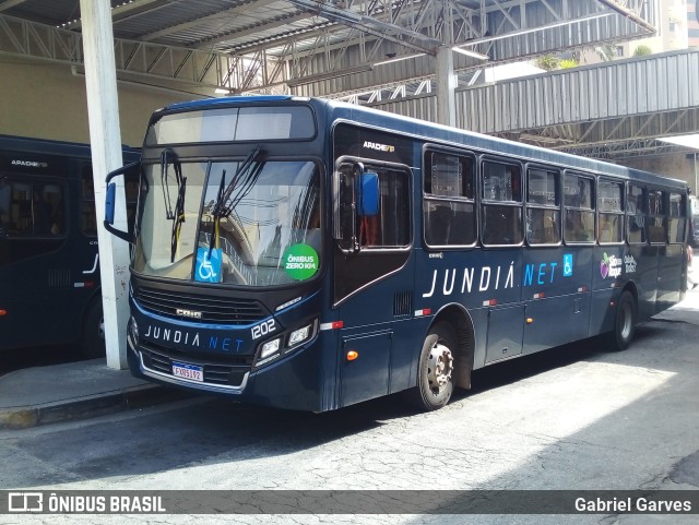 Jundiá Transportadora Turistica 1202 na cidade de São Roque, São Paulo, Brasil, por Gabriel Garves. Número da foto: #10290577.
