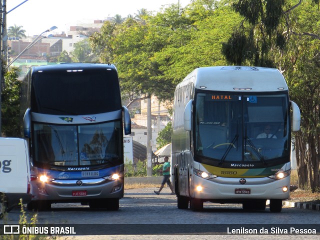 Empresa Gontijo de Transportes 18180 na cidade de Caruaru, Pernambuco, Brasil, por Lenilson da Silva Pessoa. ID da foto: 10289865.