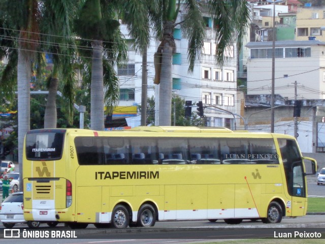 Viação Itapemirim 49007 na cidade de Vitória, Espírito Santo, Brasil, por Luan Peixoto. ID da foto: 10292454.