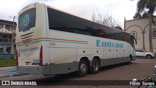 Emtram 3690 na cidade de Barra da Estiva, Bahia, Brasil, por Flávio  Santos. Número da foto: #10291109.