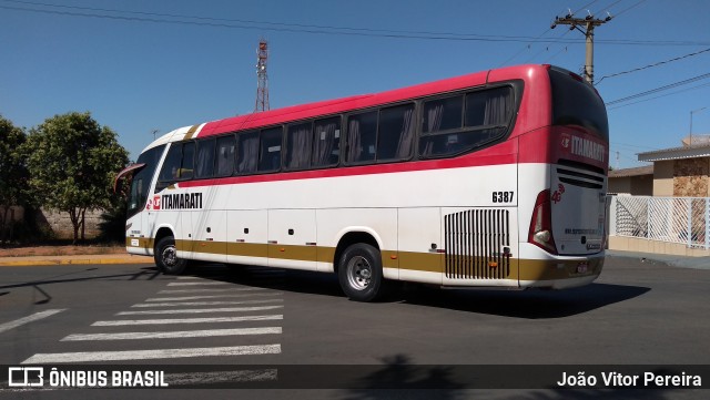 Expresso Itamarati 6387 na cidade de Estrela d`Oeste, São Paulo, Brasil, por João Vitor Pereira. ID da foto: 10288939.