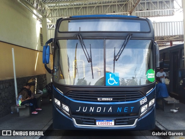 Jundiá Transportadora Turistica 1198 na cidade de São Roque, São Paulo, Brasil, por Gabriel Garves. Número da foto: #10290586.