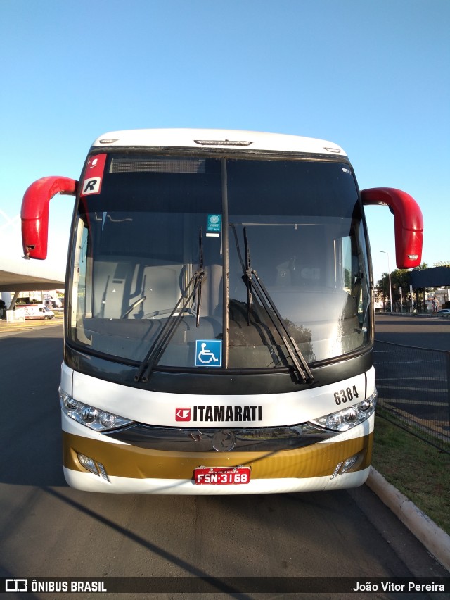 Expresso Itamarati 6384 na cidade de Fernandópolis, São Paulo, Brasil, por João Vitor Pereira. Número da foto: #10290886.