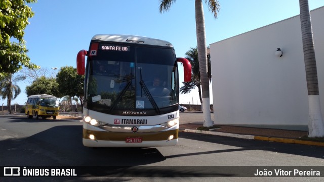 Expresso Itamarati 6383 na cidade de Estrela d`Oeste, São Paulo, Brasil, por João Vitor Pereira. Número da foto: #10288887.