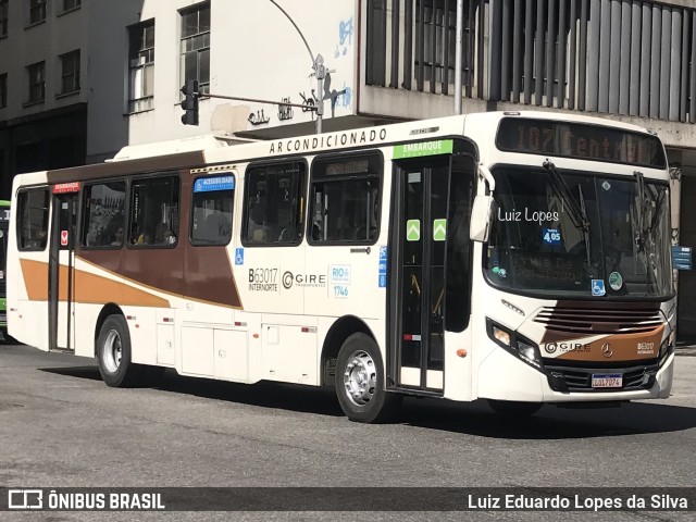 Erig Transportes > Gire Transportes B63017 na cidade de Rio de Janeiro, Rio de Janeiro, Brasil, por Luiz Eduardo Lopes da Silva. Número da foto: #10289373.