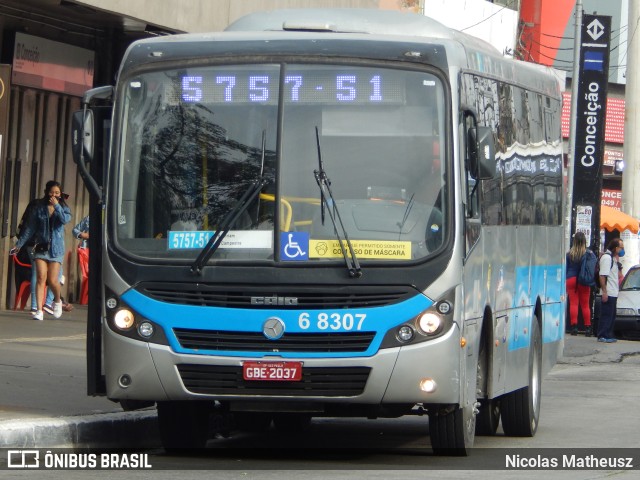 Cooper Líder > A2 Transportes 6 8307 na cidade de São Paulo, São Paulo, Brasil, por Nicolas Matheusz. Número da foto: #10288809.