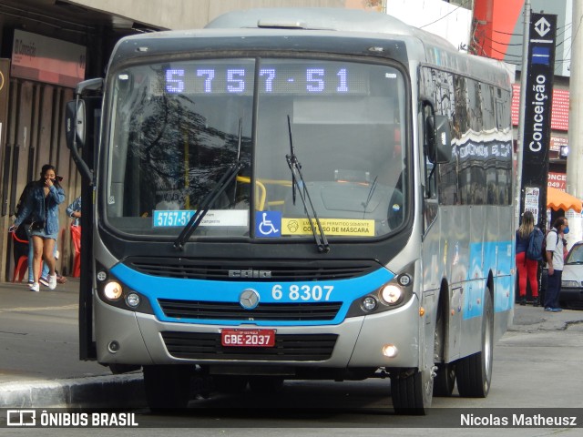 Cooper Líder > A2 Transportes 6 8307 na cidade de São Paulo, São Paulo, Brasil, por Nicolas Matheusz. ID da foto: 10288809.