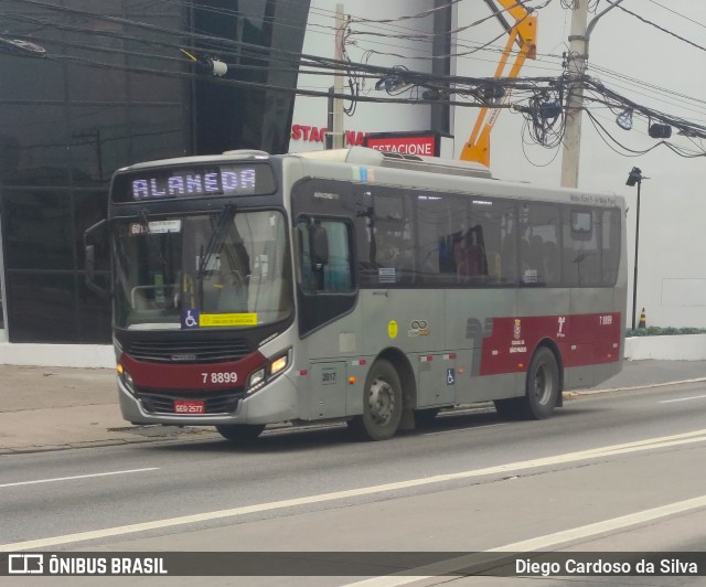 Transwolff Transportes e Turismo 7 8899 na cidade de São Paulo, São Paulo, Brasil, por Diego Cardoso da Silva. Número da foto: #10290858.