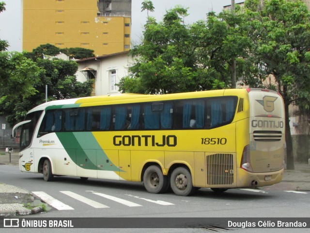 Empresa Gontijo de Transportes 18510 na cidade de Belo Horizonte, Minas Gerais, Brasil, por Douglas Célio Brandao. ID da foto: 10292001.