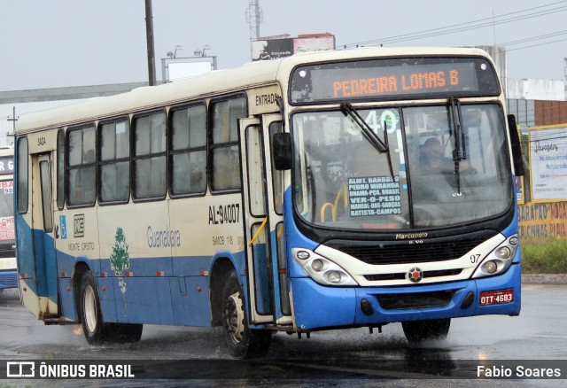Auto Viação Monte Cristo AL-94007 na cidade de Ananindeua, Pará, Brasil, por Fabio Soares. Número da foto: #10292174.