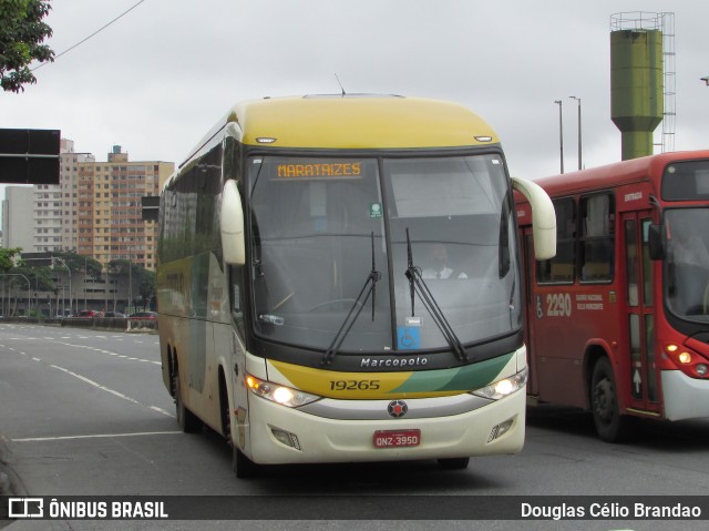 Empresa Gontijo de Transportes 19265 na cidade de Belo Horizonte, Minas Gerais, Brasil, por Douglas Célio Brandao. ID da foto: 10291724.