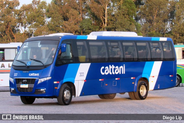 Cattani Transportes e Turismo 322 na cidade de Curitiba, Paraná, Brasil, por Diego Lip. Número da foto: #10295514.