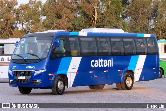 Cattani Transportes e Turismo 322 na cidade de Curitiba, Paraná, Brasil, por Diego Lip. ID da foto: 10295514.