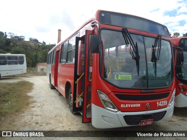 Expresso Unir 14259 na cidade de Pedro Leopoldo, Minas Gerais, Brasil, por Vicente de Paulo Alves. Número da foto: #10292811.