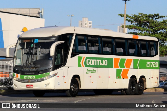 Empresa Gontijo de Transportes 21720 na cidade de Goiânia, Goiás, Brasil, por Matheus Souza. ID da foto: 10295483.