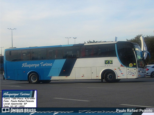 Albuquerque Turismo 7260 na cidade de Aparecida, São Paulo, Brasil, por Paulo Rafael Peixoto. ID da foto: 10295000.