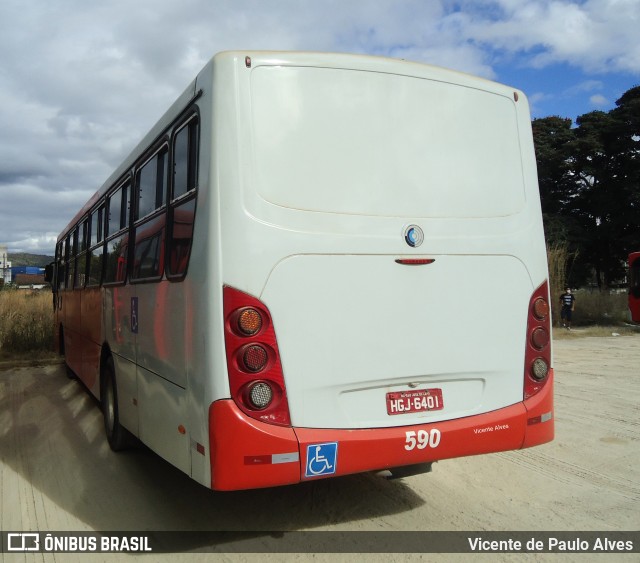 Expresso Unir 590 na cidade de Pedro Leopoldo, Minas Gerais, Brasil, por Vicente de Paulo Alves. Número da foto: #10292869.