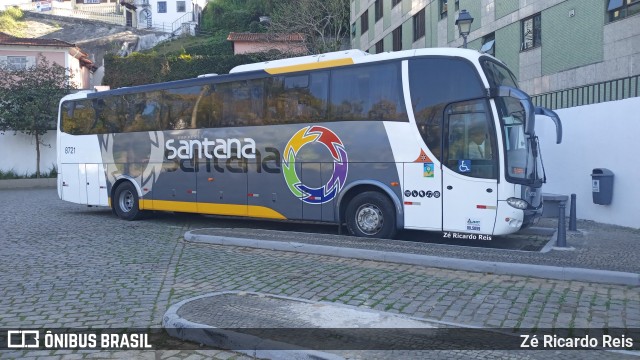 Expresso Santana 8721 na cidade de Petrópolis, Rio de Janeiro, Brasil, por Zé Ricardo Reis. Número da foto: #10293627.