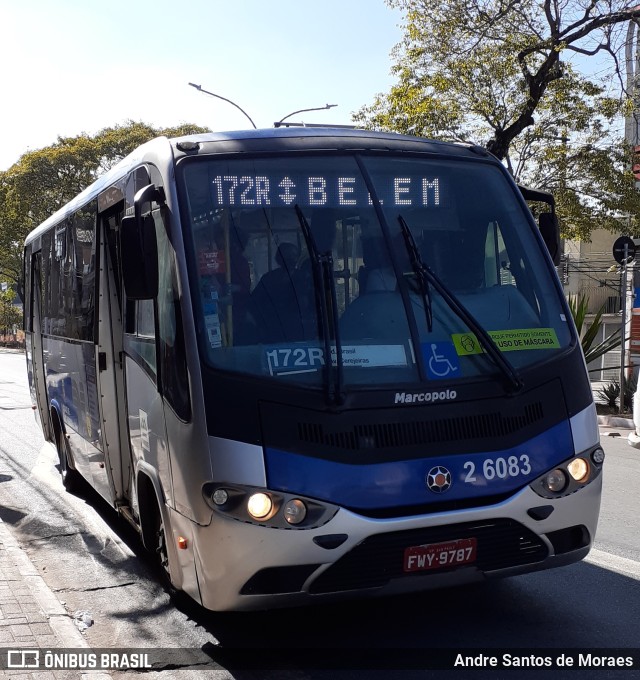 Transcooper > Norte Buss 2 6083 na cidade de São Paulo, São Paulo, Brasil, por Andre Santos de Moraes. Número da foto: #10294474.