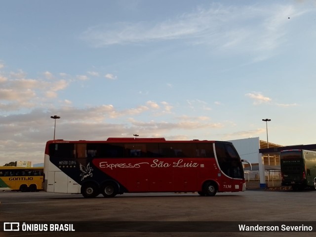 Expresso São Luiz 7130 na cidade de Goiânia, Goiás, Brasil, por Wanderson Severino. Número da foto: #10294038.
