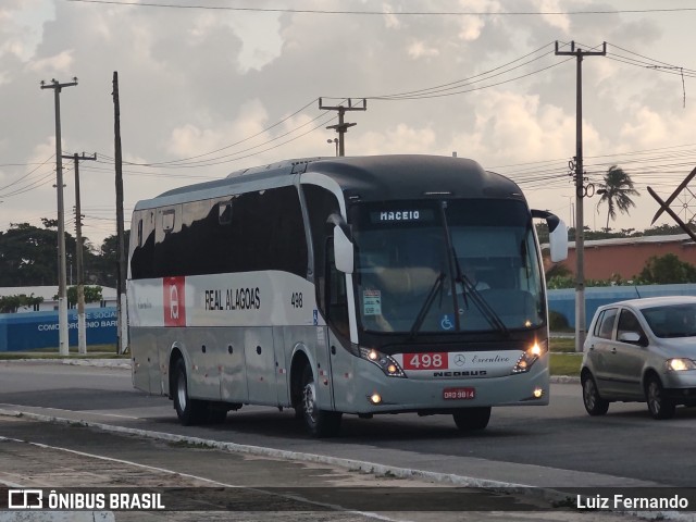 Real Alagoas de Viação 498 na cidade de Maceió, Alagoas, Brasil, por Luiz Fernando. ID da foto: 10295193.