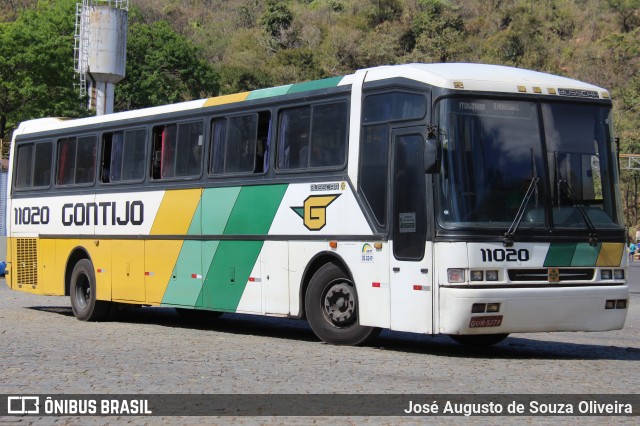 Empresa Gontijo de Transportes 11020 na cidade de Belo Horizonte, Minas Gerais, Brasil, por José Augusto de Souza Oliveira. ID da foto: 10294735.