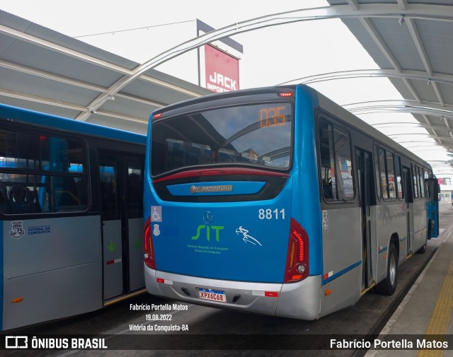 ATT - Atlântico Transportes e Turismo - Vitória da Conquista 8811 na cidade de Vitória da Conquista, Bahia, Brasil, por Fabrício Portella Matos. Número da foto: #10295565.