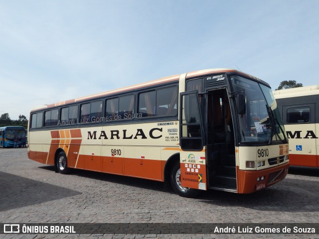 Marlac Turismo 9810 na cidade de Curitiba, Paraná, Brasil, por André Luiz Gomes de Souza. ID da foto: 10295742.