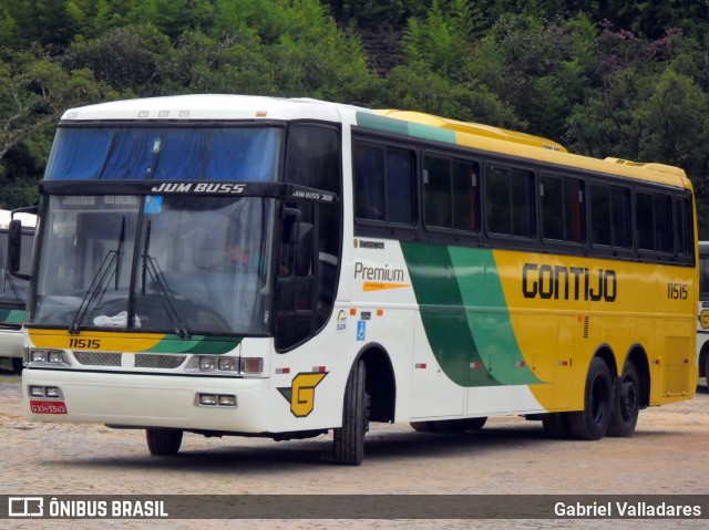 Empresa Gontijo de Transportes 11515 na cidade de Belo Horizonte, Minas Gerais, Brasil, por Gabriel Valladares. ID da foto: 10295181.